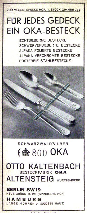 Nazi silverware